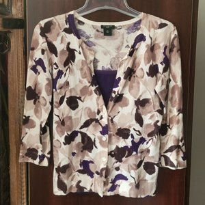 Ann Taylor Cardigan w/Matching Cami